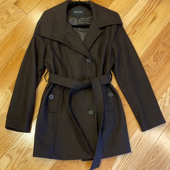 Nine West 3/4 length wool coat